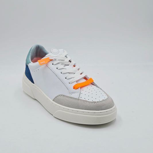 SUNS Sneaker Uomo pelle bianco