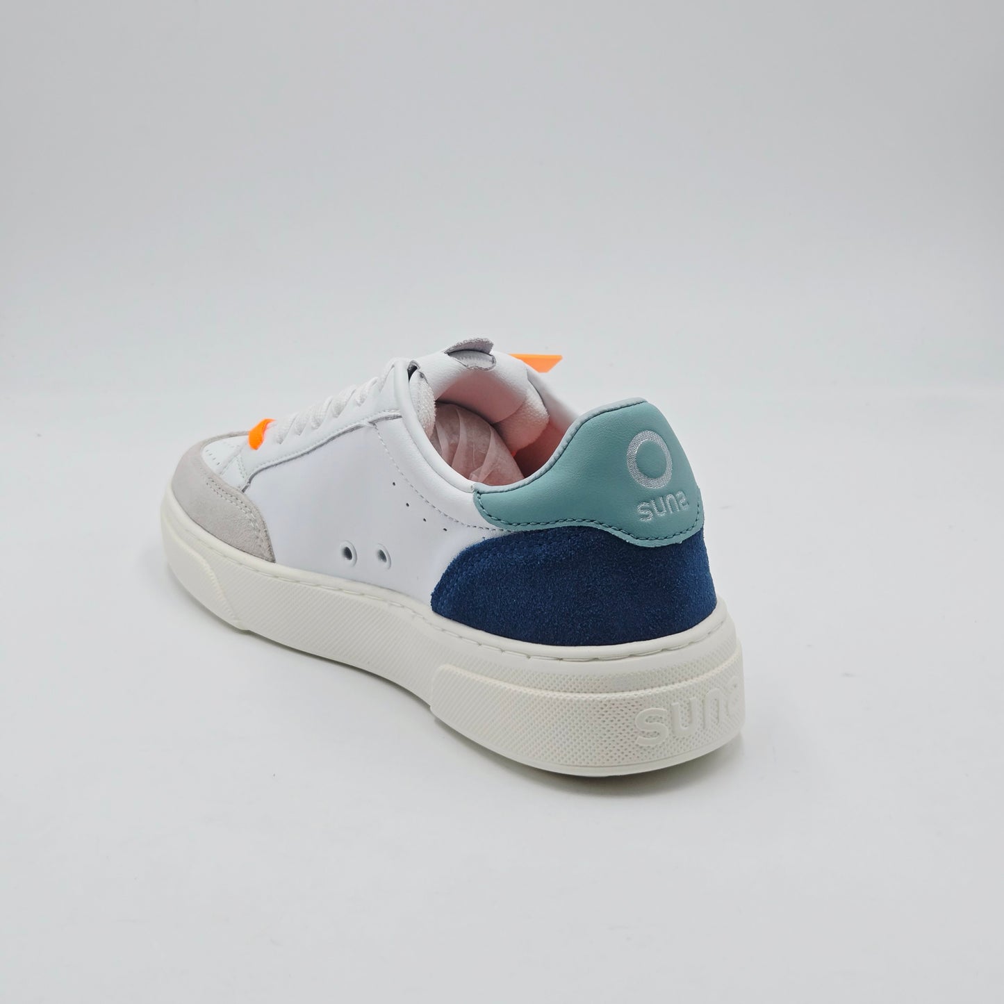 SUNS Sneaker Uomo pelle bianco