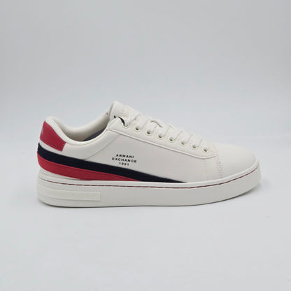 ARMANI EXCHANGE Sneaker Uomo pelle bianco
