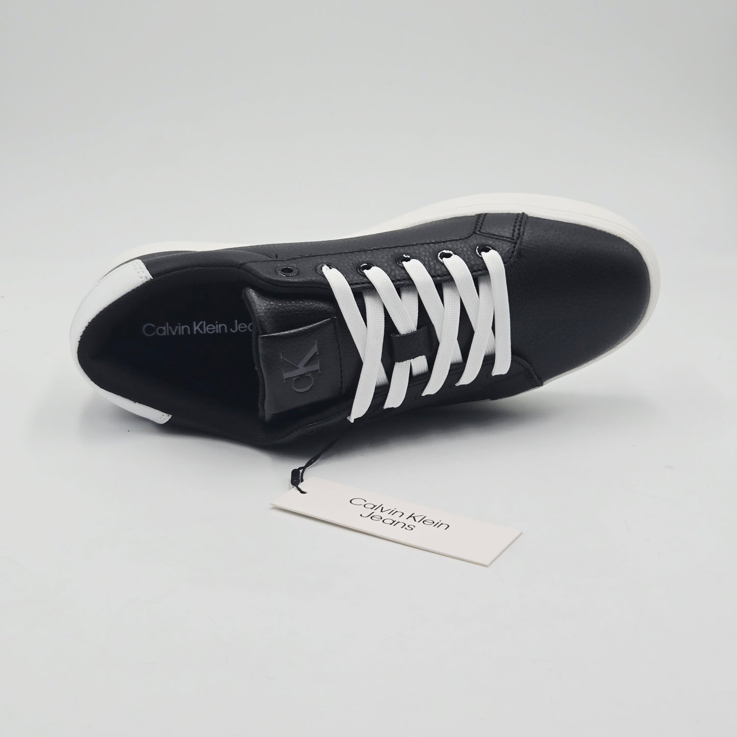 CALVIN KLEIN JEANS Sneaker Uomo pelle nero