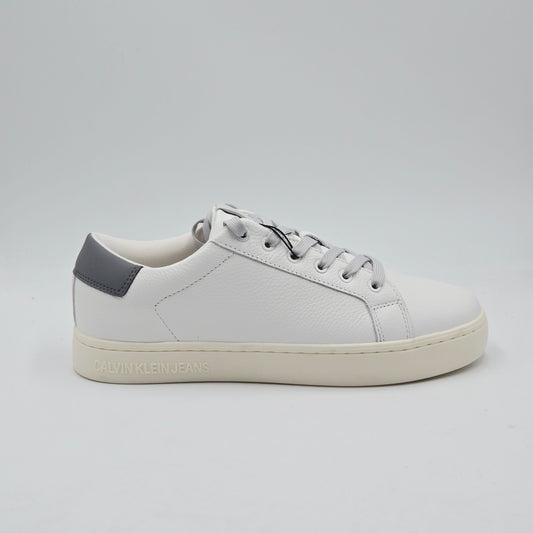 CALVIN KLEIN JEANS Sneaker Uomo pelle bianco