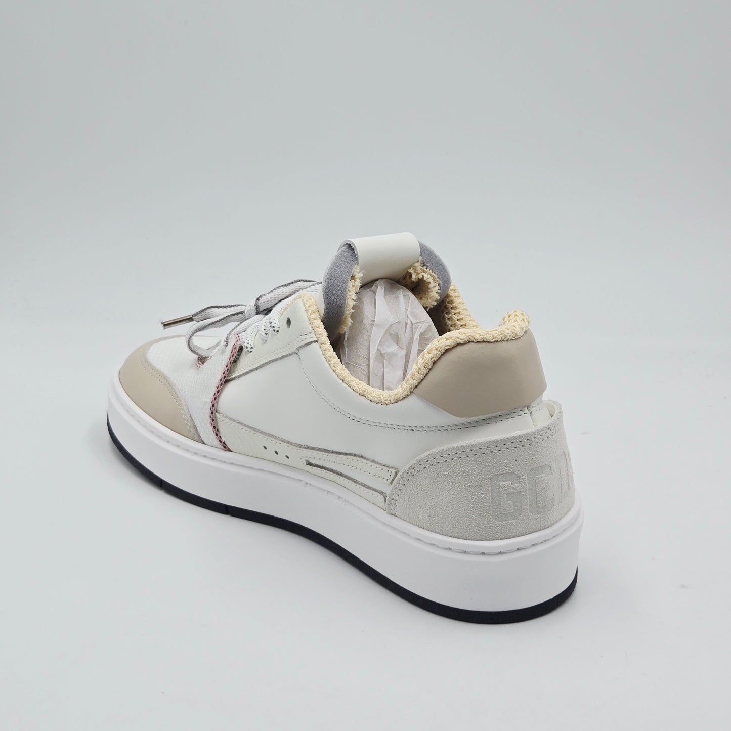GCDS B1EU4203AF2 Sneaker Uomo pelle bianco