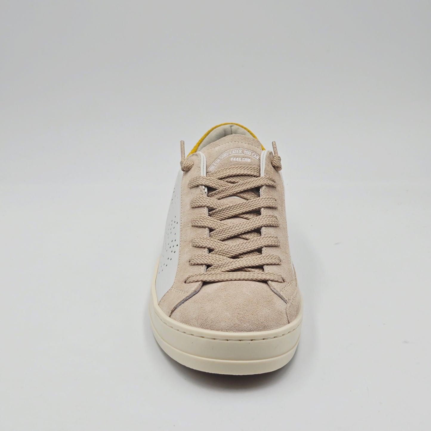 P448 Sneaker Uomo pelle bianco