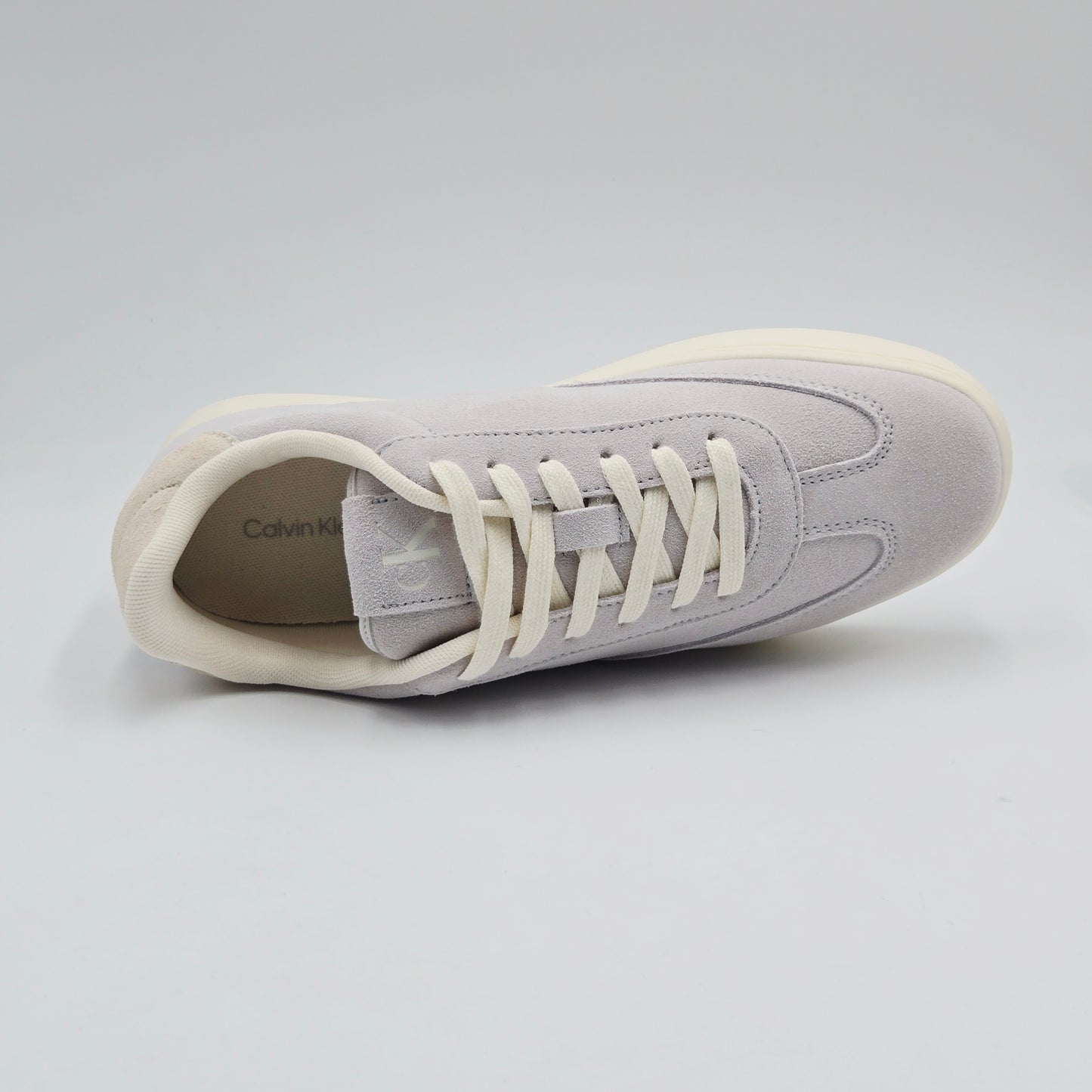 CALVIN KLEIN JEANS Sneaker Uomo pelle scamosciata grigio