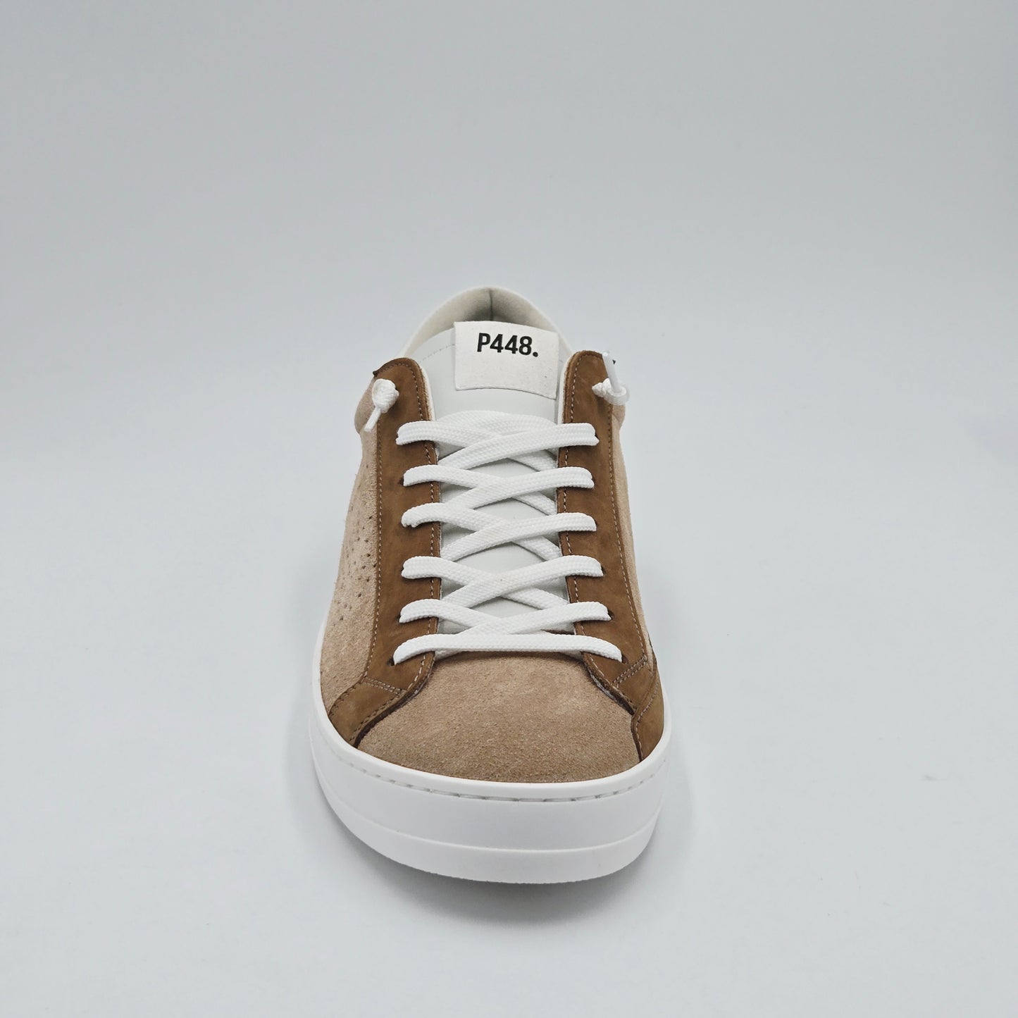P448 Sneaker Uomo pelle scamosciata beige