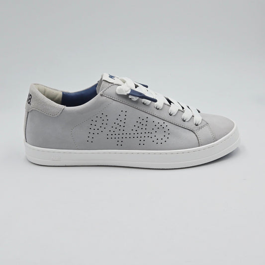 P448 Sneaker Uomo pelle scamosciata grigio