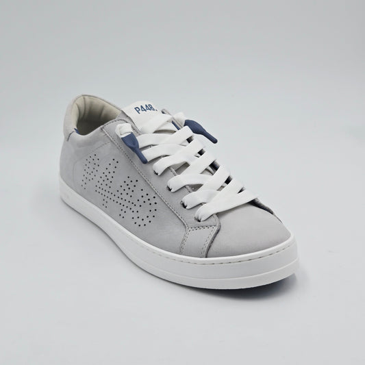 P448 Sneaker Uomo pelle scamosciata grigio