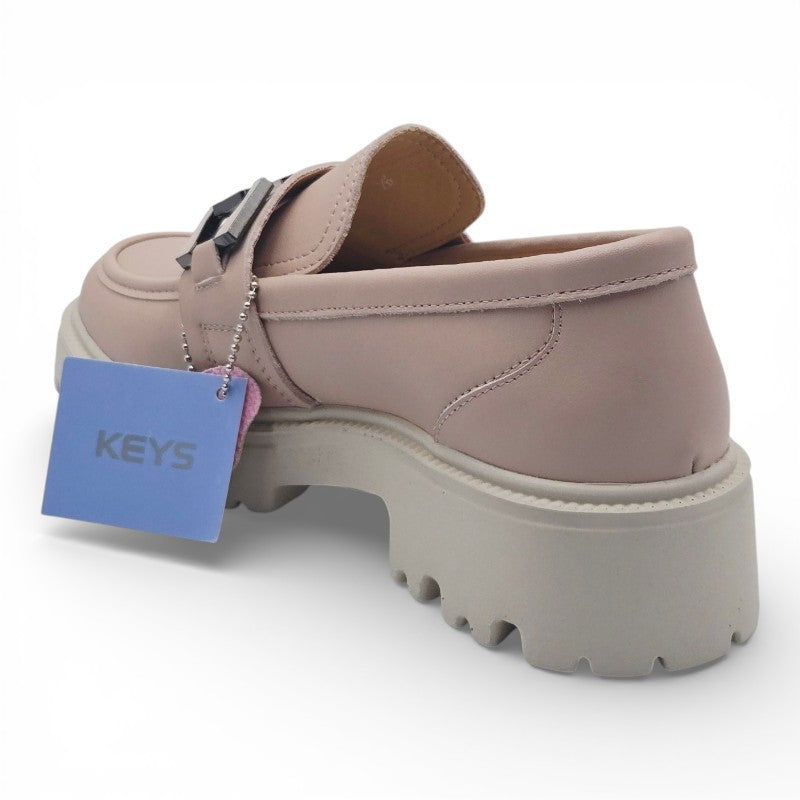 KEYS K-9380 Mocassini Donna pelle rosa