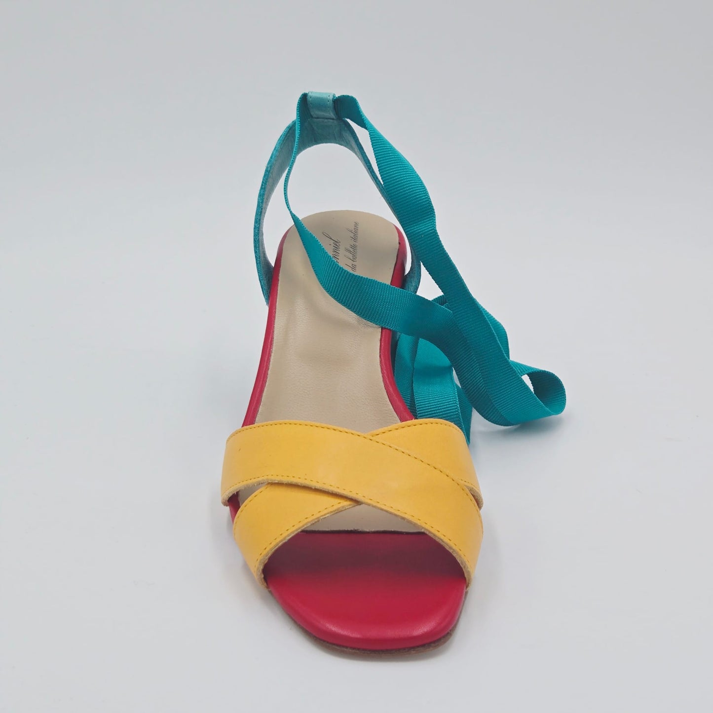 ANNIEL Sandali Donna pelle giallo