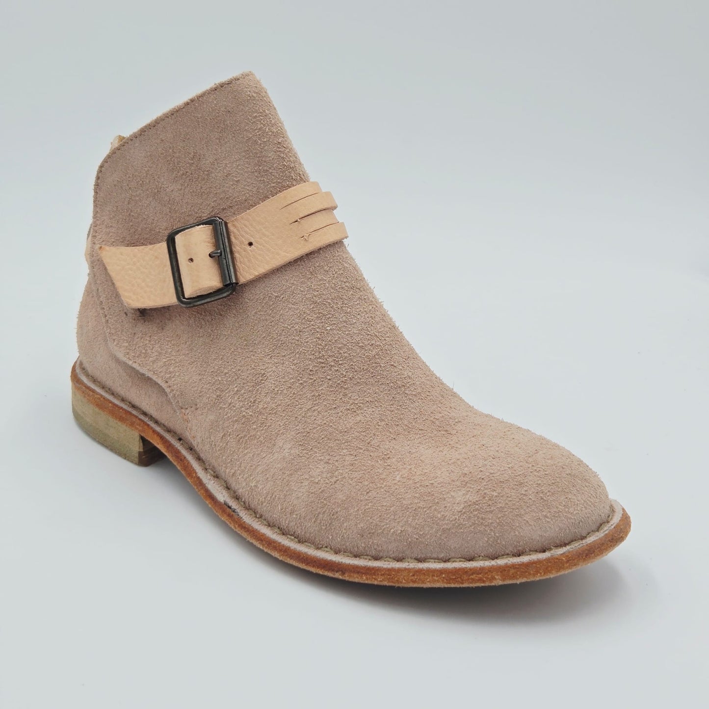 MOMA 30402B VINTAGE Stivaletti Donna pelle scamosciata rosa