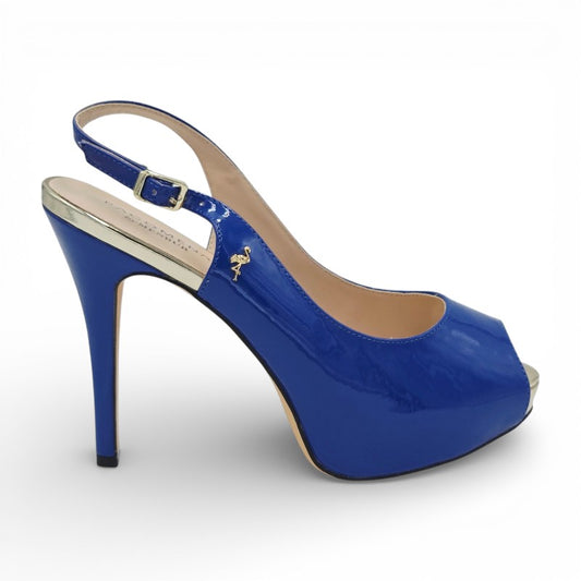 PACOMENA by MENBUR 06985 0066 Decolté Donna pelle sintetica blu