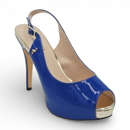 PACOMENA by MENBUR 06985 0066 Decolté Donna pelle sintetica blu