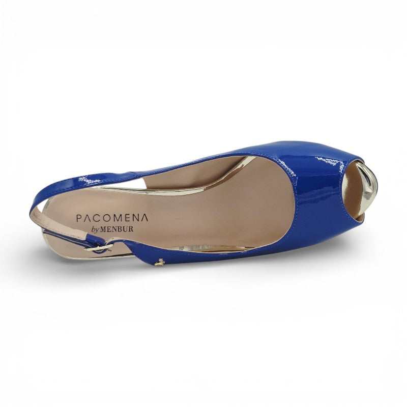 PACOMENA by MENBUR 06985 0066 Decolté Donna pelle sintetica blu