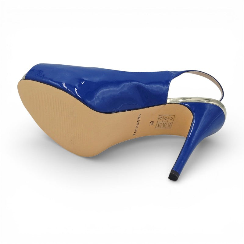 PACOMENA by MENBUR 06985 0066 Decolté Donna pelle sintetica blu