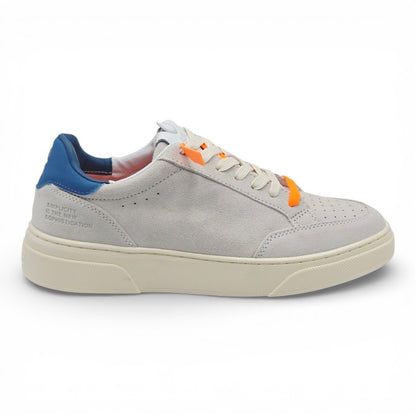 SUNS SSS51002UOFF WHITE Sneaker Uomo pelle scamosciata grigio