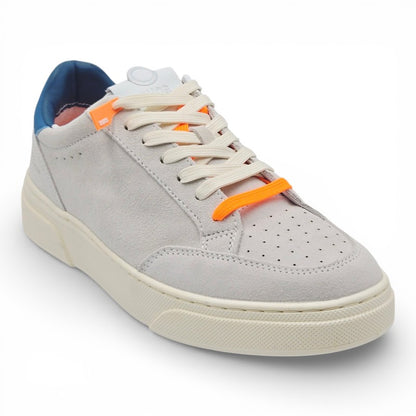 SUNS SSS51002UOFF WHITE Sneaker Uomo pelle scamosciata grigio