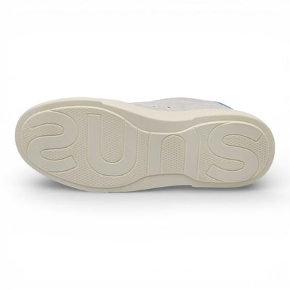 SUNS SSS51002UOFF WHITE Sneaker Uomo pelle scamosciata grigio