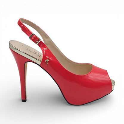 PACOMENA by MENBUR 06985 0035 Decolté Donna pelle sintetica rosso