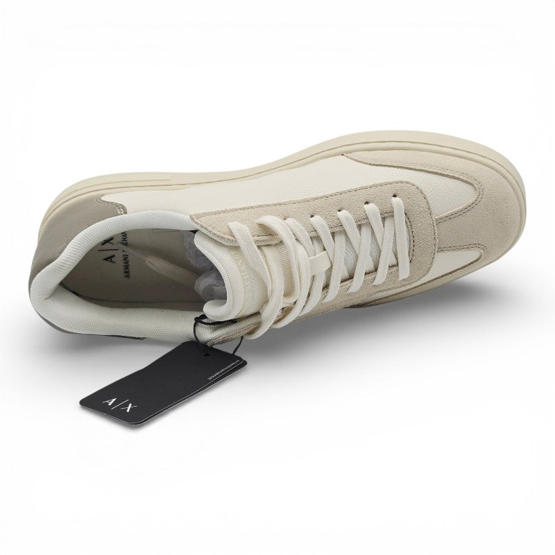 ARMANI EXCHANGE XUX250 Sneaker Uomo pelle bianco