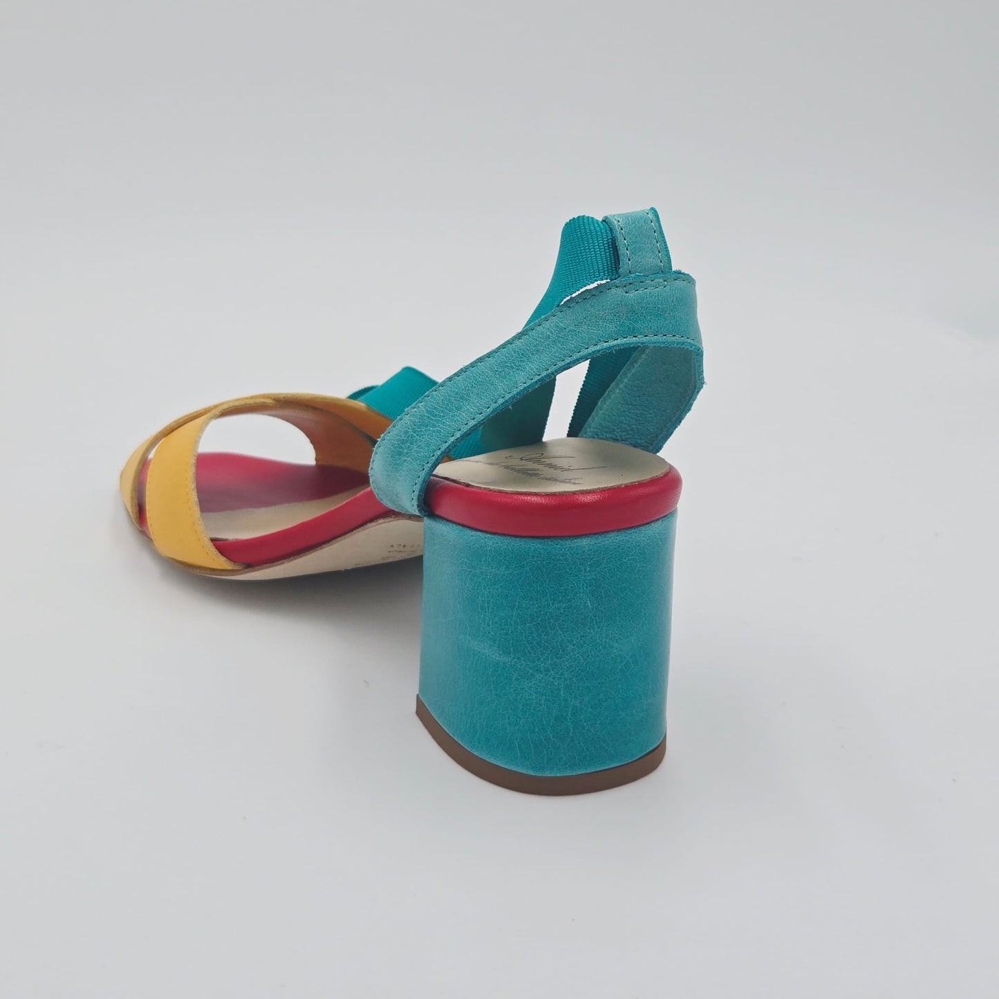 ANNIEL Sandali Donna pelle giallo