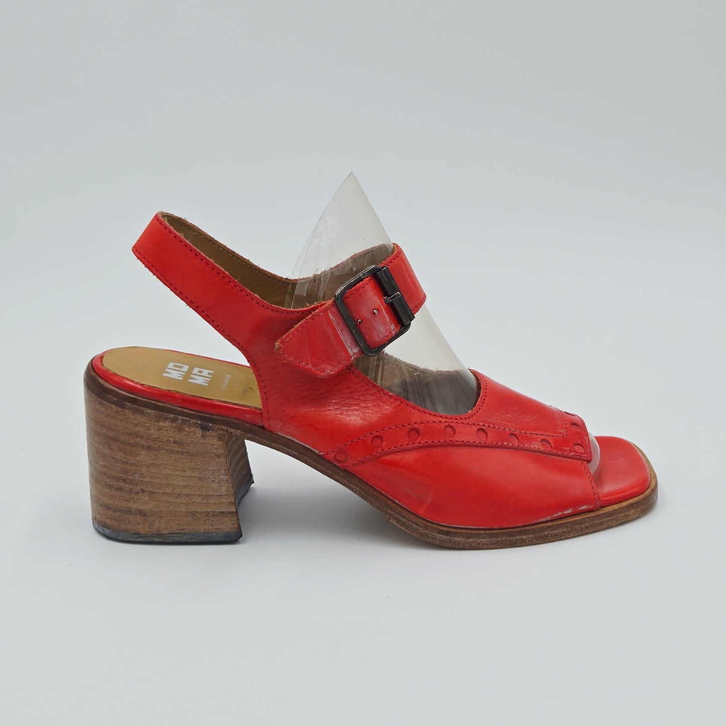 MOMA 46404G VINTAGE Sandali Donna pelle rosso