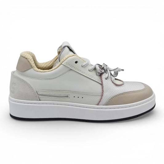 GCDS B1EU4203AF2 Sneaker Uomo pelle bianco