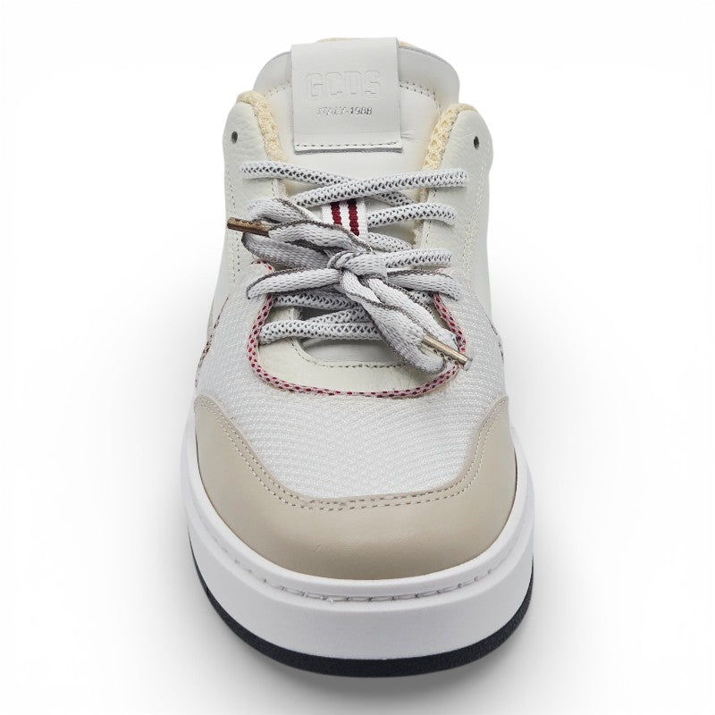 GCDS B1EU4203AF2 Sneaker Uomo pelle bianco