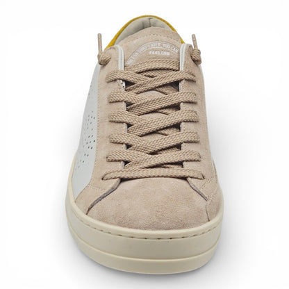P448 John-Y Sneaker Uomo pelle bianco