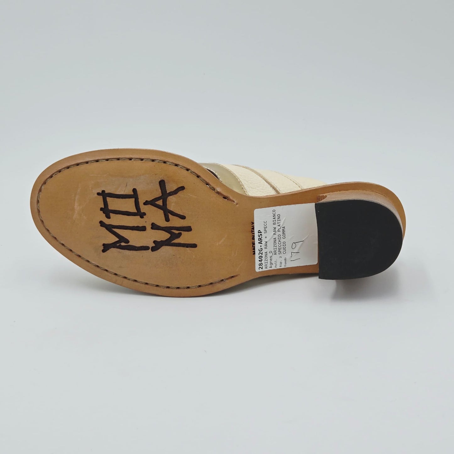 MOMA 28402G VINTAGE Sandali Donna pelle bianco