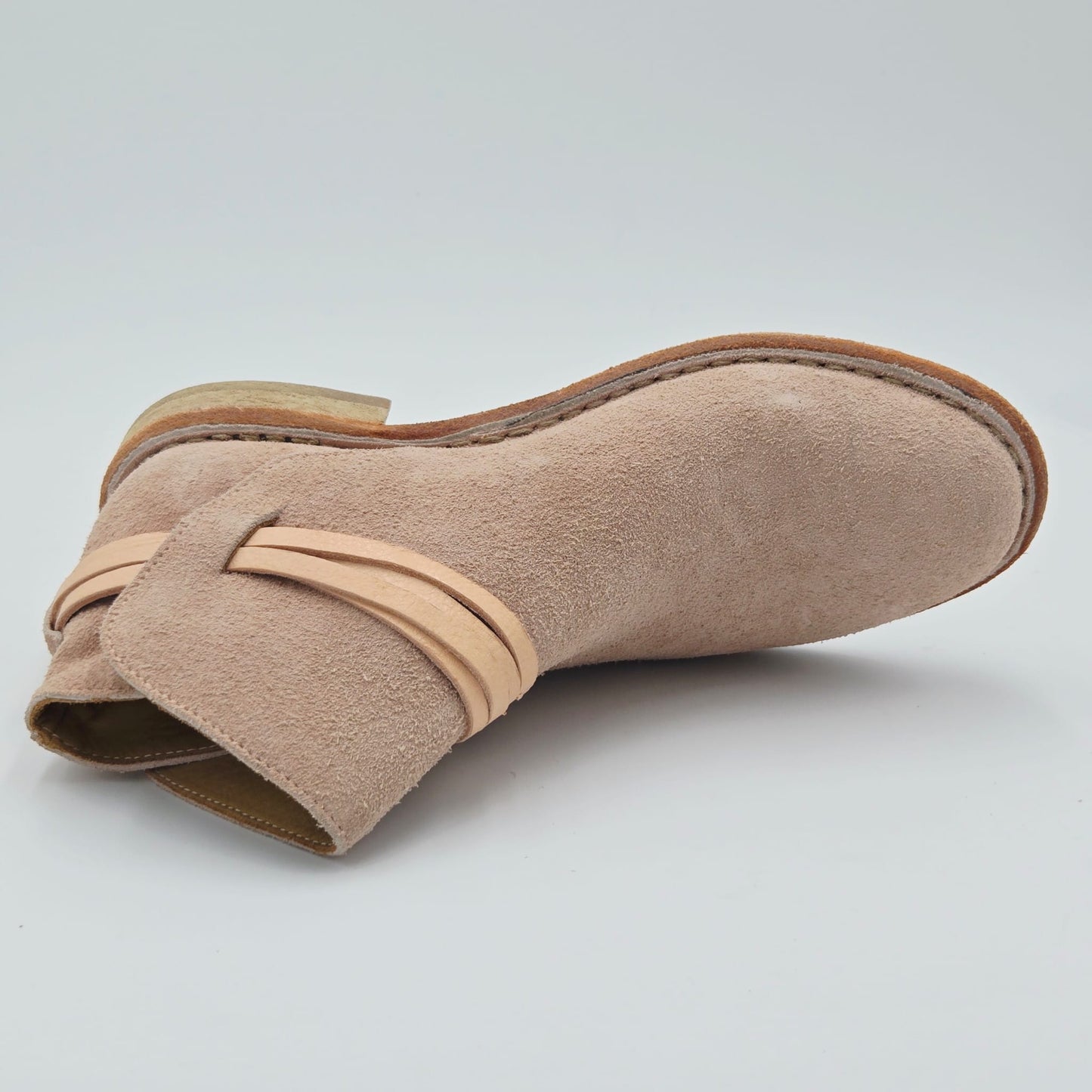 MOMA 30402B VINTAGE Stivaletti Donna pelle scamosciata rosa