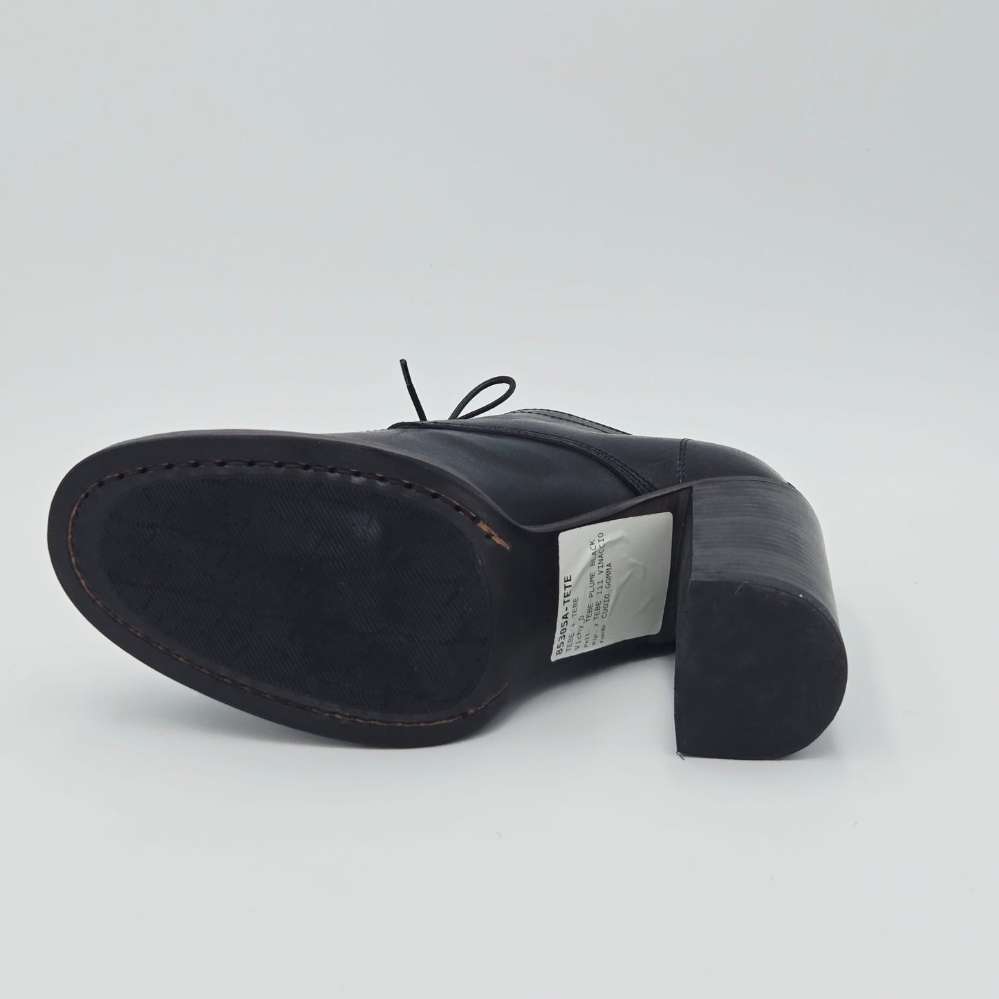 MOMA 85305A Scarpe Classiche Donna pelle nero