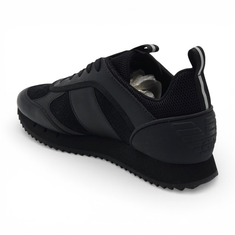 EA7 EMPORIO ARMANI X8X027 XK347 S336 Sneaker Uomo pelle sintetica nero