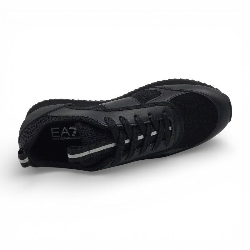 EA7 EMPORIO ARMANI X8X027 XK347 S336 Sneaker Uomo pelle sintetica nero