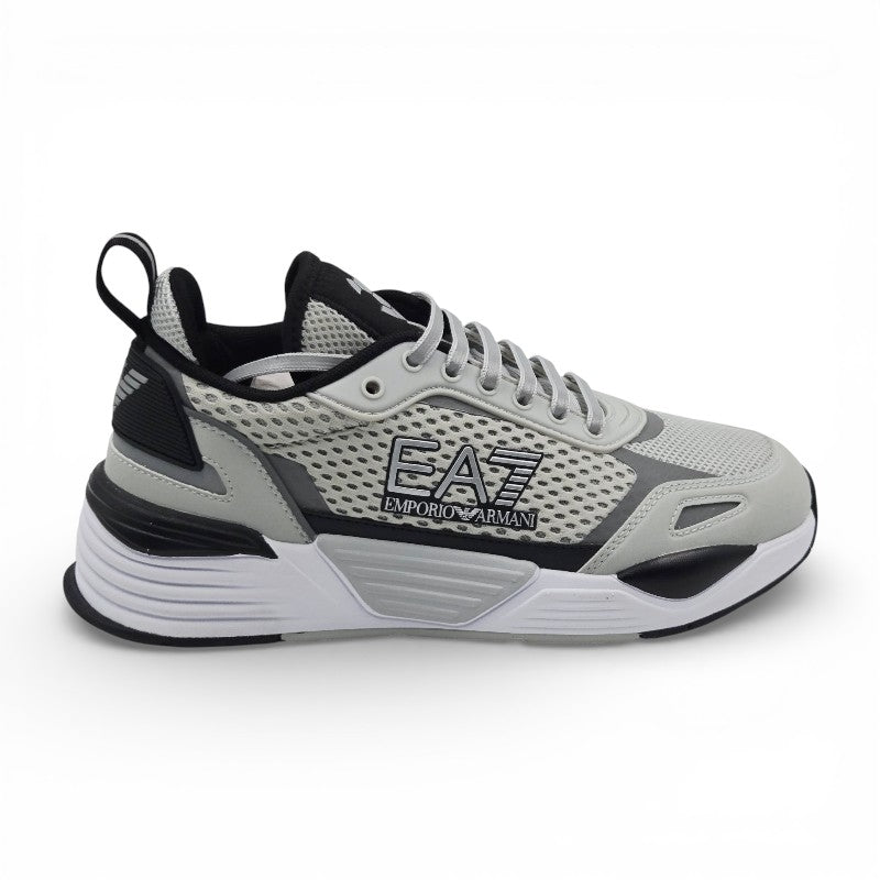 EA7 EMPORIO ARMANI X8X159 XK379 U498 Sneaker Uomo pelle sintetica grigio