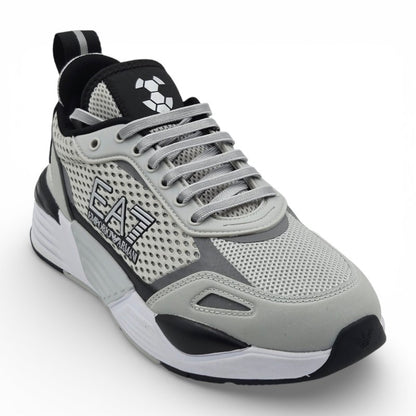 EA7 EMPORIO ARMANI X8X159 XK379 U498 Sneaker Uomo pelle sintetica grigio