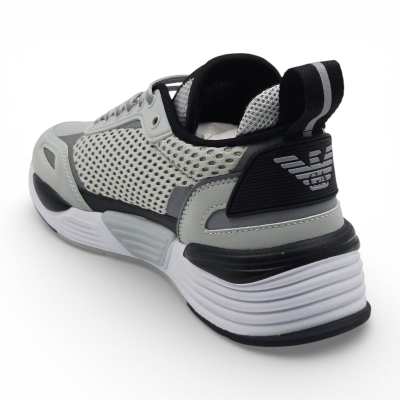 EA7 EMPORIO ARMANI X8X159 XK379 U498 Sneaker Uomo pelle sintetica grigio