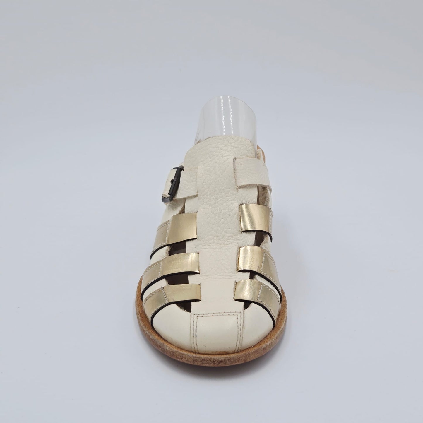 MOMA 28402G VINTAGE Sandali Donna pelle bianco