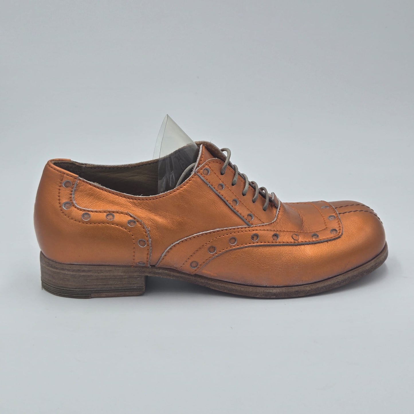 MOMA 45404A VINTAGE Scarpe Classiche Donna pelle arancione