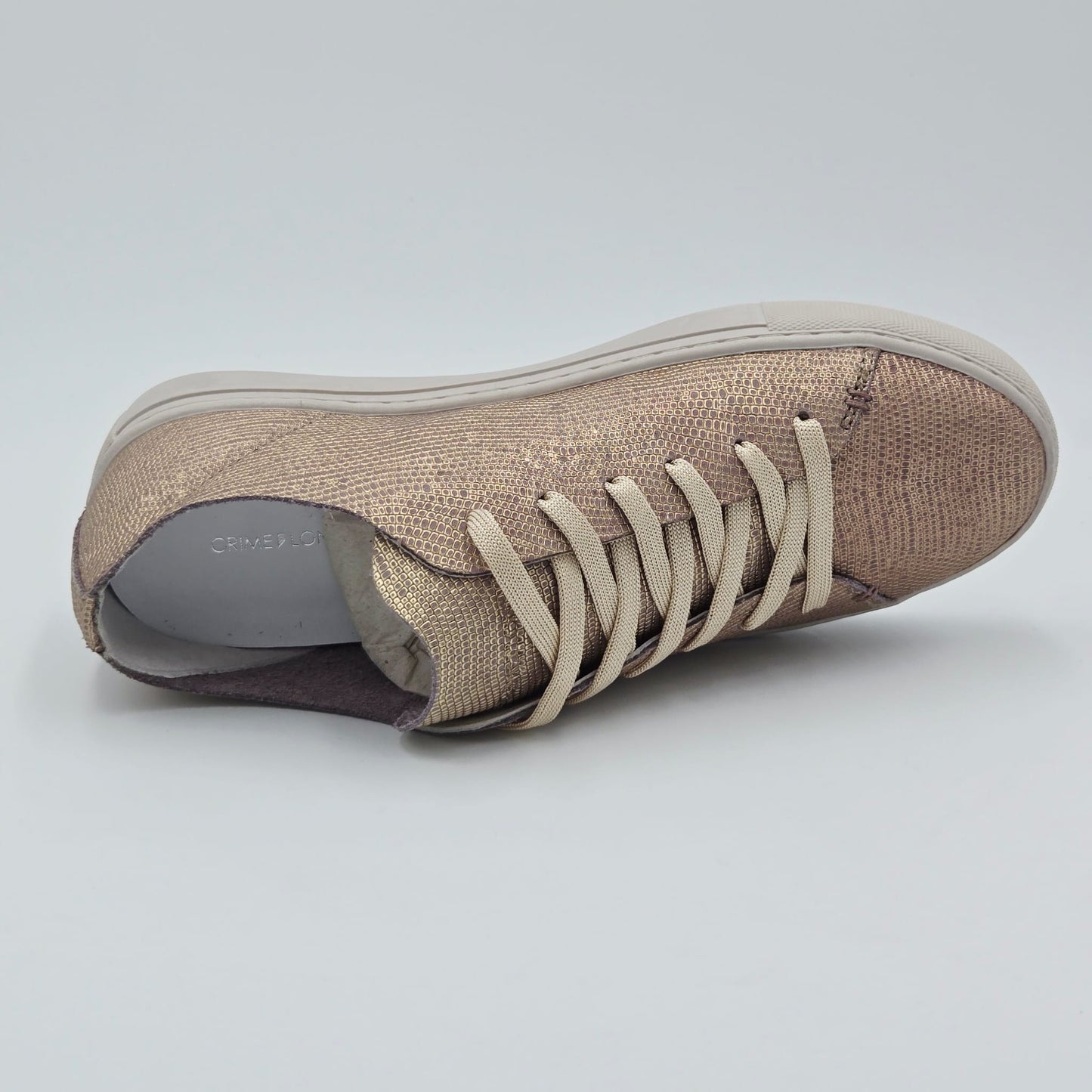 CRIME LONDON EXOTIC Sneaker Donna pelle beige