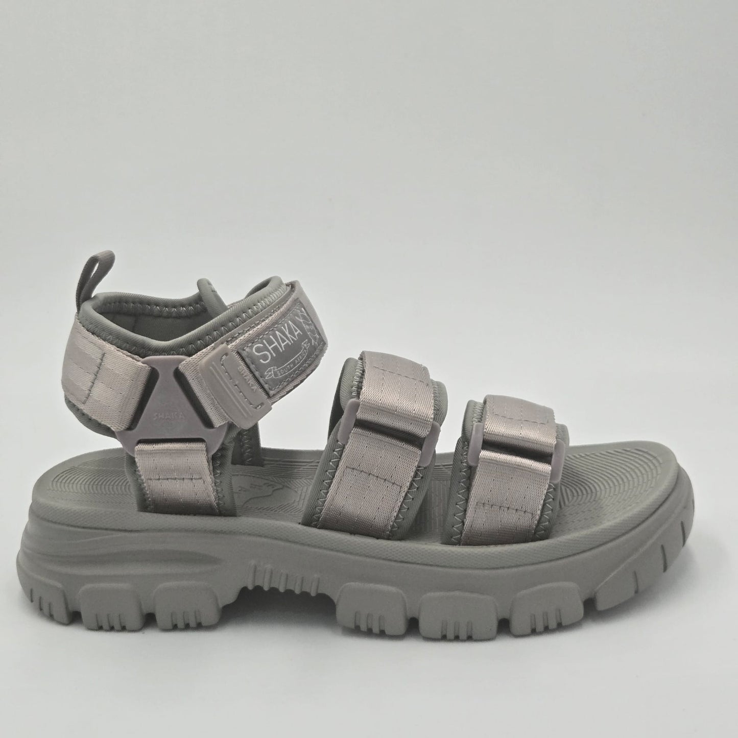 SHAKA NEO BUNGY Sandali Donna tessuto grigio