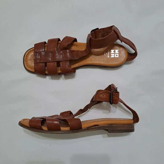 sandali donna Moma marrone pelle 37
